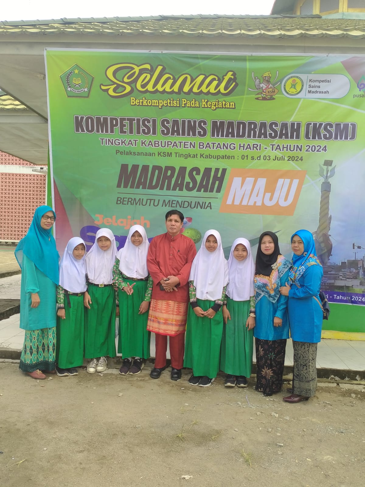 Lima Siswi MIN 1 Batang Hari Mengikuti KSM Tingkat Kabupaten Batang Hari Tahun 2024