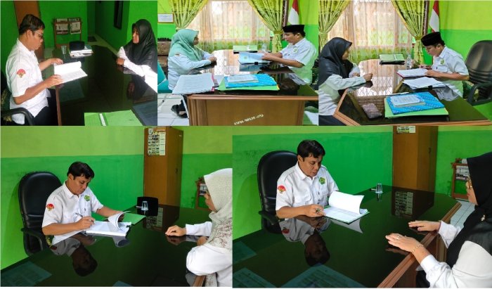 Kepala Madrasah Laksanakan Supervisi Pembelajaran Semester Genap TP. 2025-2026