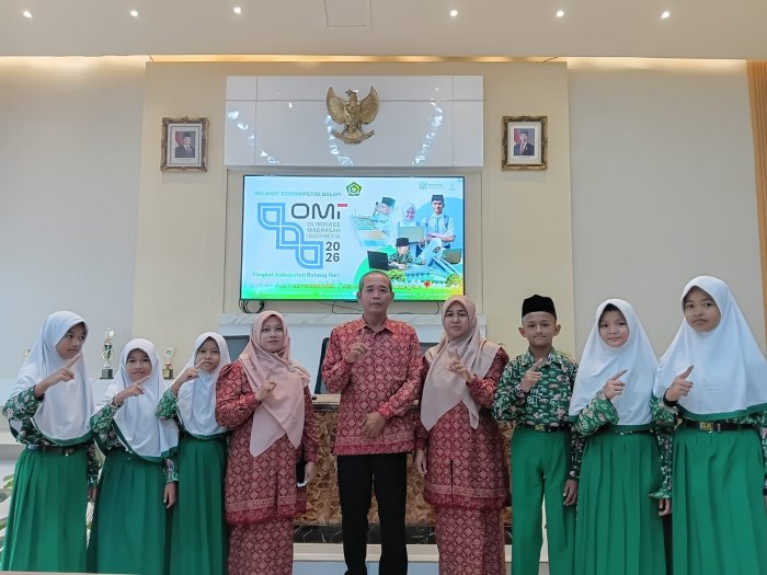MELAJU DENGAN PRESTASI, MIN 1 Batang Hari Mengikuti OLIMPIADE MADRASAH INDONESIA (OMI) TAHUN 2026