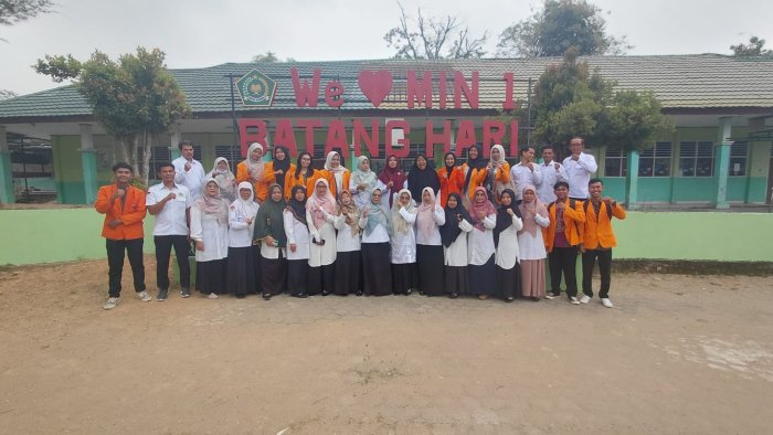 MIN 1 Batang Hari Resmi Terima Mahasiswa PPL Universitas Jambi