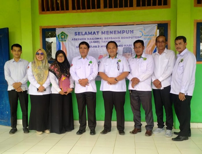 Pelaksanaan ANBK MIN 1 Batang Hari Tahun 2025 Berjalan Lancar
